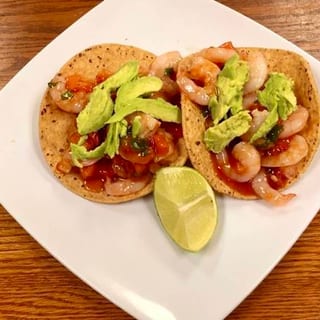 Shrimp Tostadas